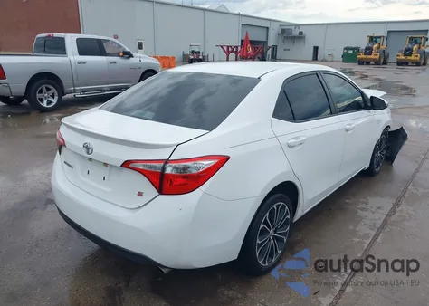 2016 Toyota Corolla L/Le/Le Pls/Prm/S/S Pls из США, поврежденный, VIN 5YFBURHE1GP539552
